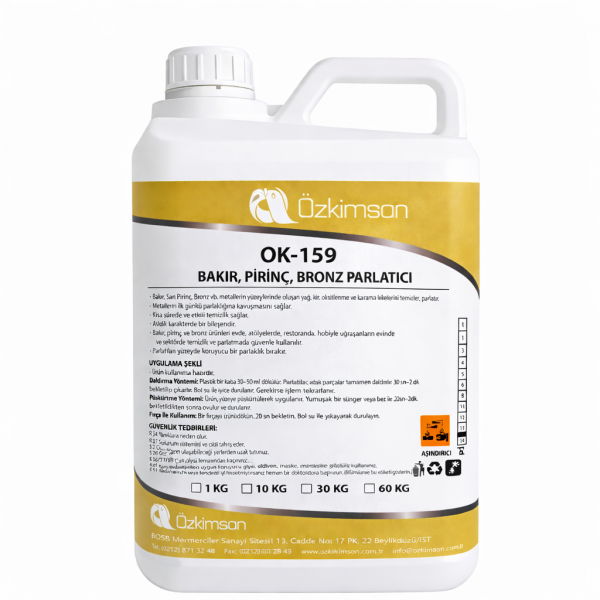 Bakır Parlatıcı OK-159 5 KG