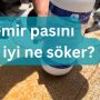 Demir pasını en iyi ne söker?
