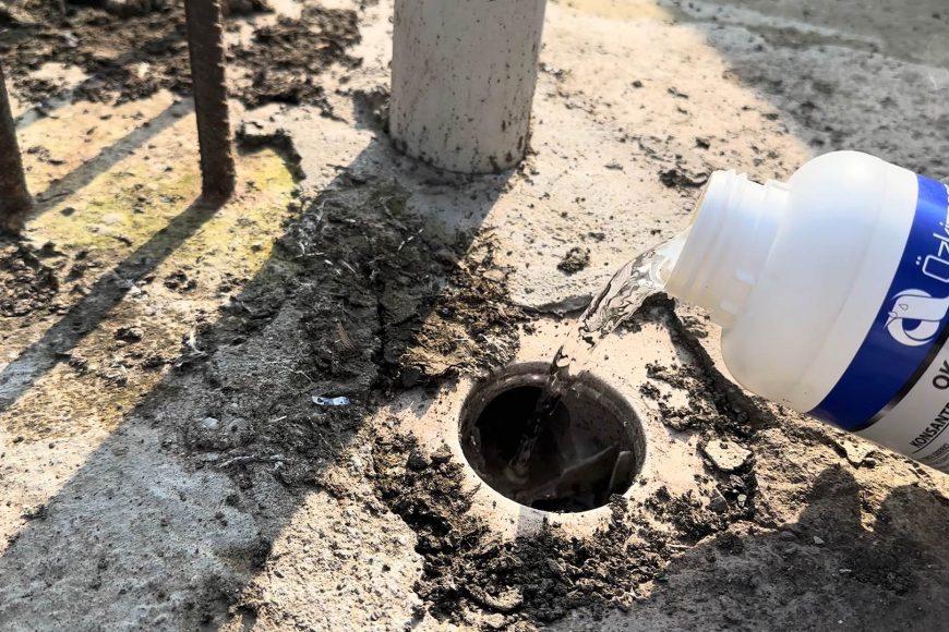 Beton tıkanıklığı nasıl açılır?