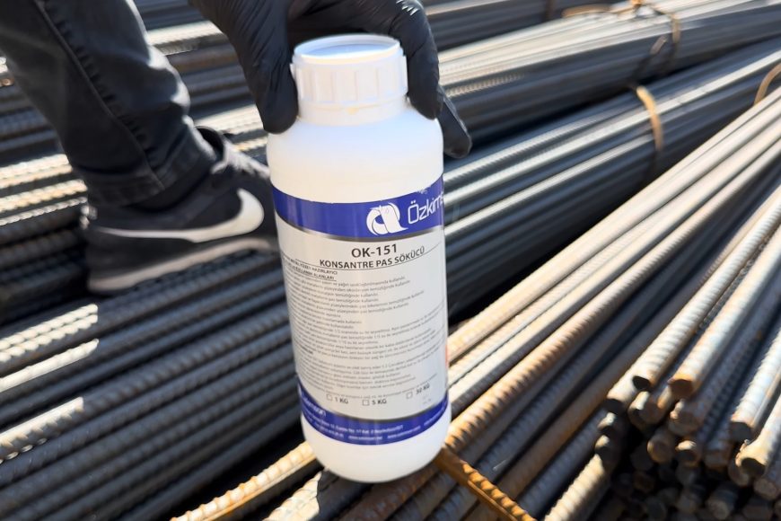 İnşaat demiri pası nasıl çıkarılır?