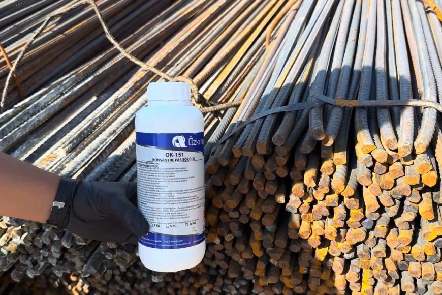 İnşaat demiri pası ne ile temizlenir?