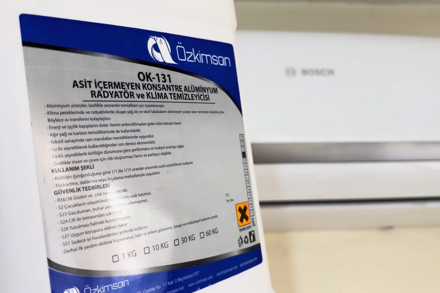 Klima temizleme spreyi nasıl kullanılır?