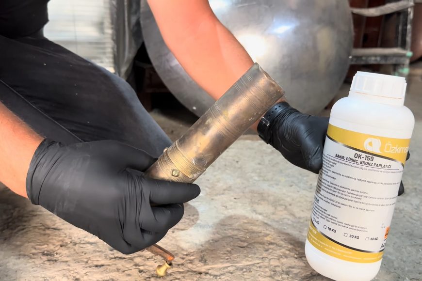 Bakırın oksitlenmesi nasıl temizlenir?