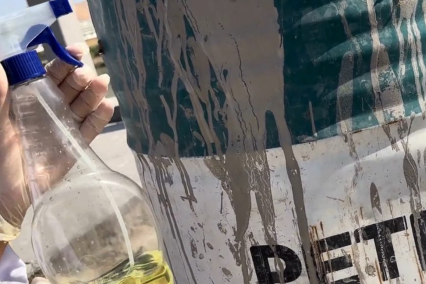 Kurumuş harç nasıl temizlenir?