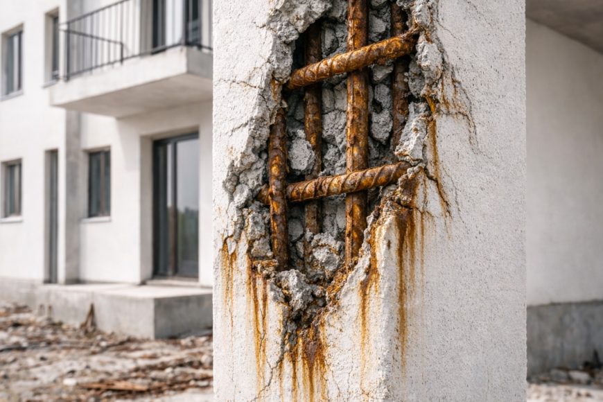 Beton içerisindeki demirin paslanmasının zararları