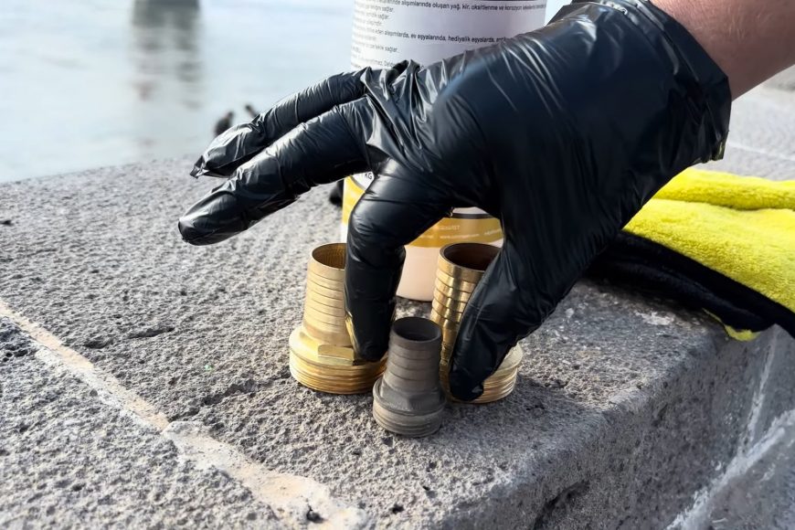 Kararan bakır nasıl parlatılır?